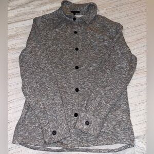 Men’s L Robert Barakett Heather Gray Knit Sweater
